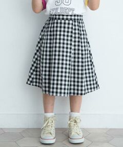 URBAN RESEARCH DOORS / アーバンリサーチ ドアーズ パンツ | 『親子リンク』ウエストタックフレアスカート(KIDS)