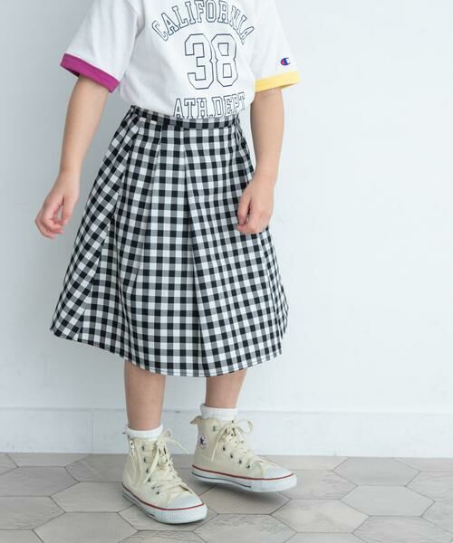 URBAN RESEARCH DOORS / アーバンリサーチ ドアーズ パンツ | 『親子リンク』ウエストタックフレアスカート(KIDS) | 詳細12