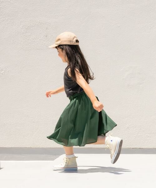 URBAN RESEARCH DOORS / アーバンリサーチ ドアーズ パンツ | 『親子リンク』コットンローンギャザースカート(KIDS) | 詳細8