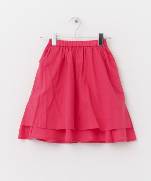 URBAN RESEARCH DOORS / アーバンリサーチ ドアーズ パンツ | 『親子リンク』コットンローンギャザースカート(KIDS) | 詳細26