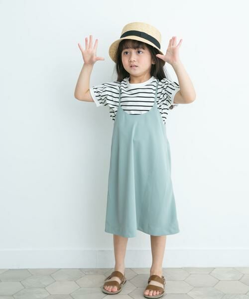 URBAN RESEARCH DOORS / アーバンリサーチ ドアーズ ワンピース | エステルツイルキャミワンピース(KIDS) | 詳細6