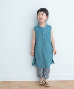 URBAN RESEARCH DOORS / アーバンリサーチ ドアーズ ワンピース | リネンレーヨンノースリーブワンピース(KIDS)