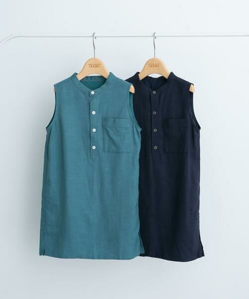 URBAN RESEARCH DOORS / アーバンリサーチ ドアーズ ワンピース | リネンレーヨンノースリーブワンピース(KIDS) | 詳細5