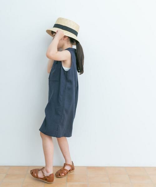 URBAN RESEARCH DOORS / アーバンリサーチ ドアーズ ワンピース | リネンレーヨンノースリーブワンピース(KIDS) | 詳細14
