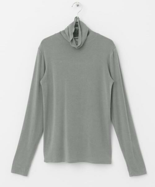 URBAN RESEARCH DOORS / アーバンリサーチ ドアーズ Tシャツ | 『高山都×DOORS』ウールミックスシアータートルプルオーバー | 詳細5