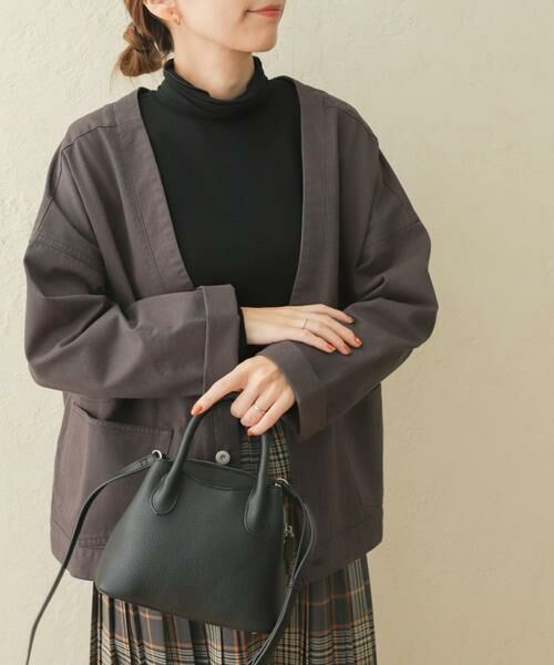 URBAN RESEARCH DOORS / アーバンリサーチ ドアーズ Tシャツ | 『高山都×DOORS』ウールミックスシアータートルプルオーバー | 詳細11