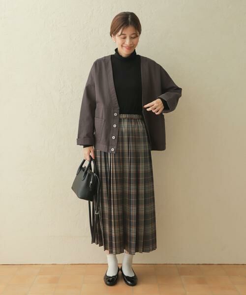 URBAN RESEARCH DOORS / アーバンリサーチ ドアーズ Tシャツ | 『高山都×DOORS』ウールミックスシアータートルプルオーバー | 詳細12