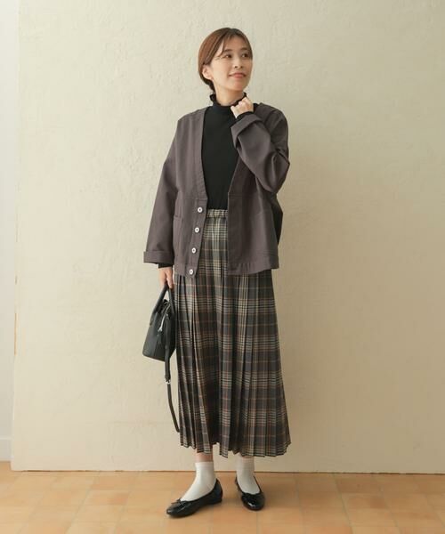 URBAN RESEARCH DOORS / アーバンリサーチ ドアーズ Tシャツ | 『高山都×DOORS』ウールミックスシアータートルプルオーバー | 詳細13