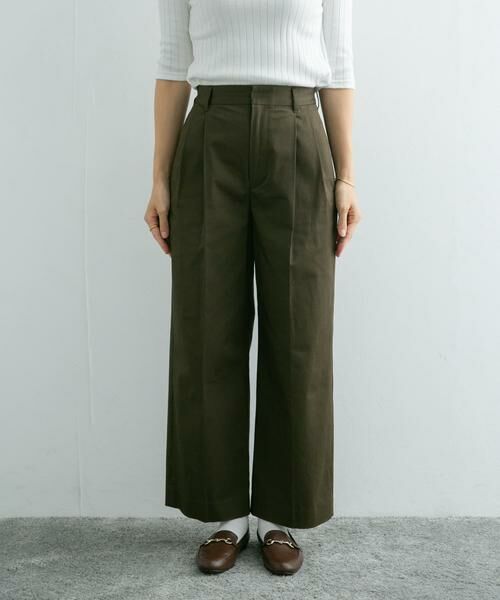 URBAN RESEARCH DOORS / アーバンリサーチ ドアーズ その他パンツ | 2タックワイドパンツ | 詳細14