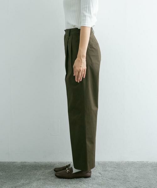 URBAN RESEARCH DOORS / アーバンリサーチ ドアーズ その他パンツ | 2タックワイドパンツ | 詳細15