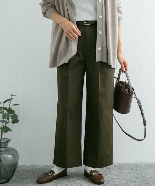 URBAN RESEARCH DOORS / アーバンリサーチ ドアーズ その他パンツ | 2タックワイドパンツ | 詳細2