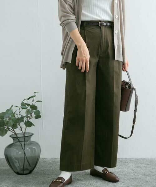 URBAN RESEARCH DOORS / アーバンリサーチ ドアーズ その他パンツ | 2タックワイドパンツ | 詳細4