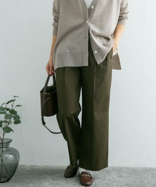 URBAN RESEARCH DOORS / アーバンリサーチ ドアーズ その他パンツ | 2タックワイドパンツ | 詳細5