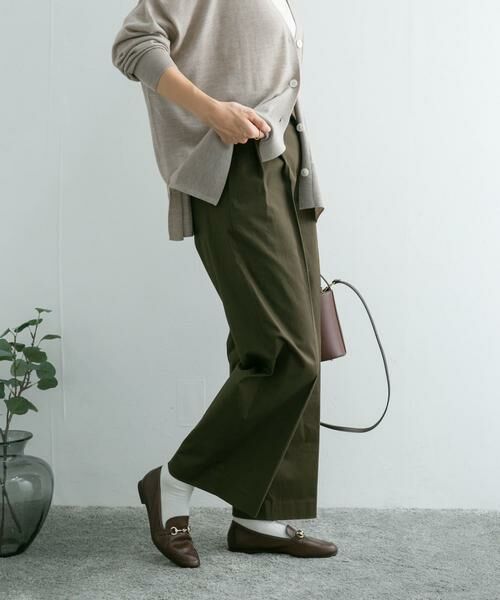 URBAN RESEARCH DOORS / アーバンリサーチ ドアーズ その他パンツ | 2タックワイドパンツ | 詳細7