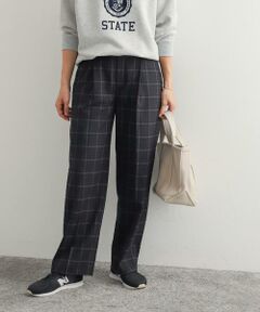 URBAN RESEARCH DOORS / アーバンリサーチ ドアーズ その他パンツ | チェックトラウザーパンツ