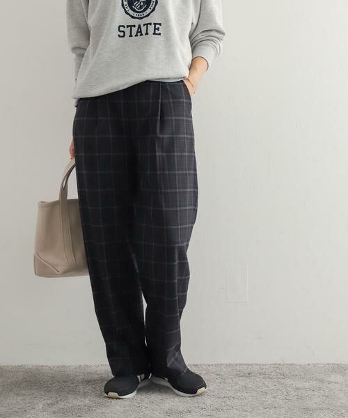 URBAN RESEARCH DOORS / アーバンリサーチ ドアーズ その他パンツ | チェックトラウザーパンツ | 詳細1