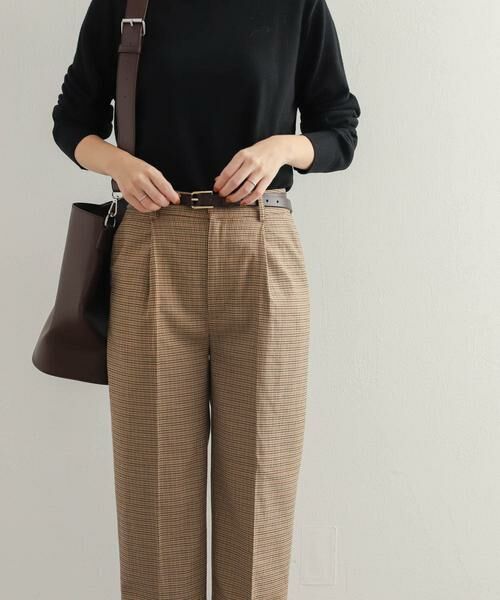 URBAN RESEARCH DOORS / アーバンリサーチ ドアーズ その他パンツ | チェックトラウザーパンツ | 詳細30