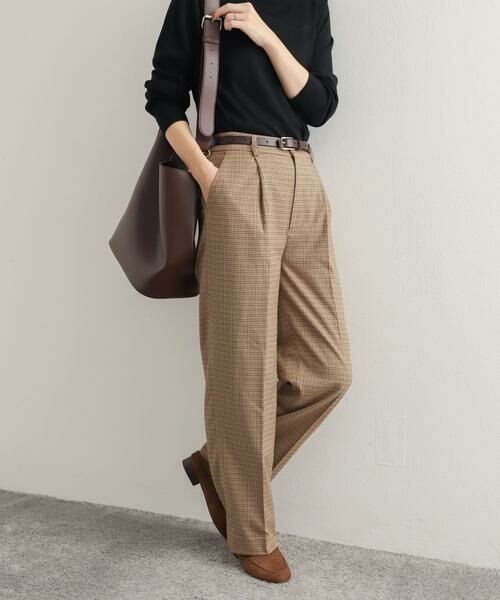 URBAN RESEARCH DOORS / アーバンリサーチ ドアーズ その他パンツ | チェックトラウザーパンツ | 詳細28