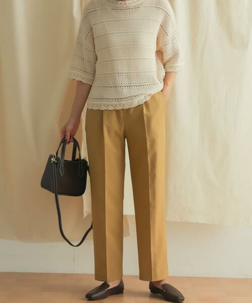 URBAN RESEARCH DOORS / アーバンリサーチ ドアーズ その他パンツ | 『セットアップ対応』麻調合繊ストレートトラウザー | 詳細13