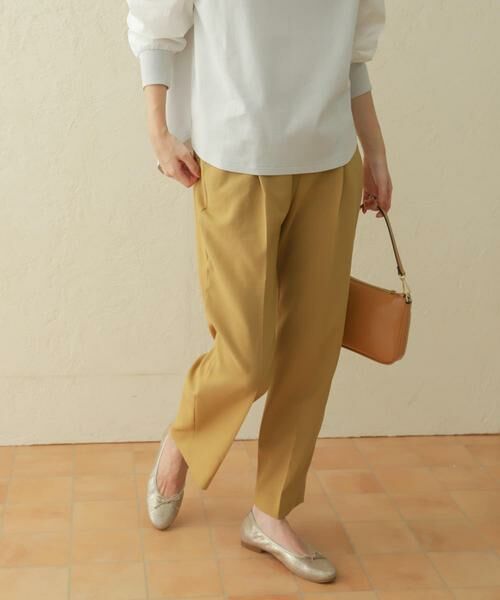 URBAN RESEARCH DOORS / アーバンリサーチ ドアーズ その他パンツ | 『セットアップ対応』麻調合繊ストレートトラウザー | 詳細17