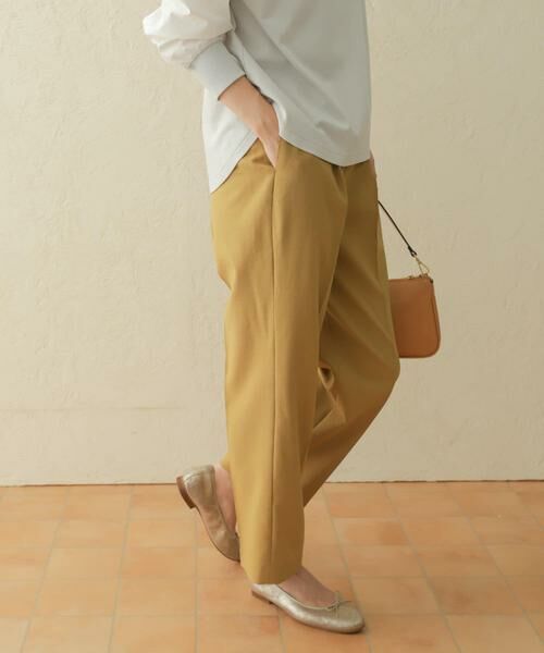 URBAN RESEARCH DOORS / アーバンリサーチ ドアーズ その他パンツ | 『セットアップ対応』麻調合繊ストレートトラウザー | 詳細22