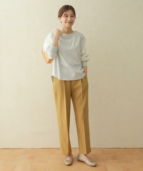 URBAN RESEARCH DOORS / アーバンリサーチ ドアーズ その他パンツ | 『セットアップ対応』麻調合繊ストレートトラウザー | 詳細23