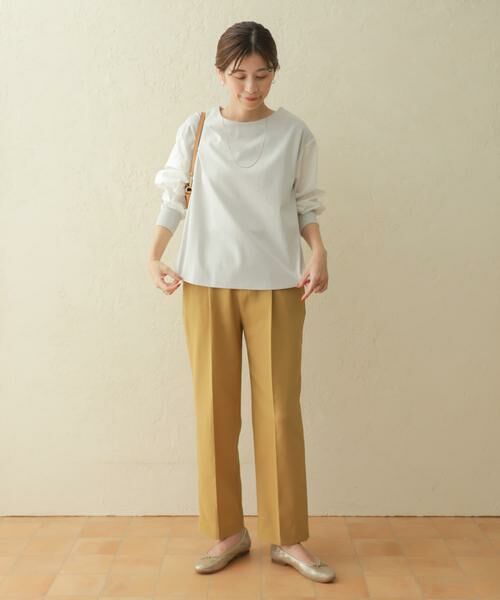 URBAN RESEARCH DOORS / アーバンリサーチ ドアーズ その他パンツ | 『セットアップ対応』麻調合繊ストレートトラウザー | 詳細24