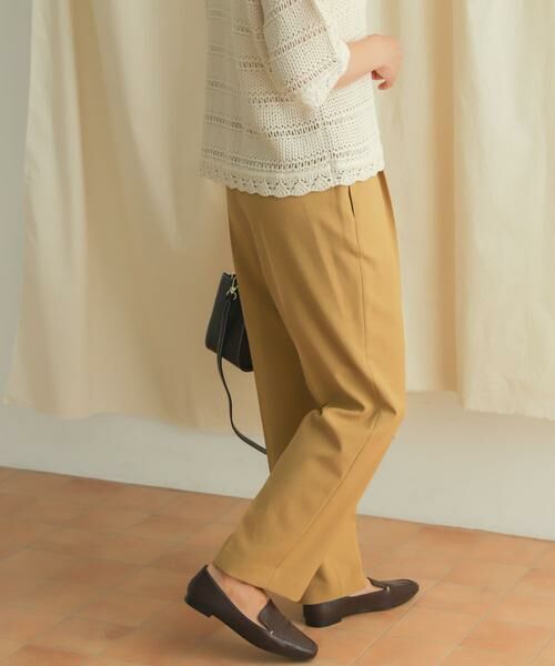 URBAN RESEARCH DOORS / アーバンリサーチ ドアーズ その他パンツ | 『セットアップ対応』麻調合繊ストレートトラウザー | 詳細7