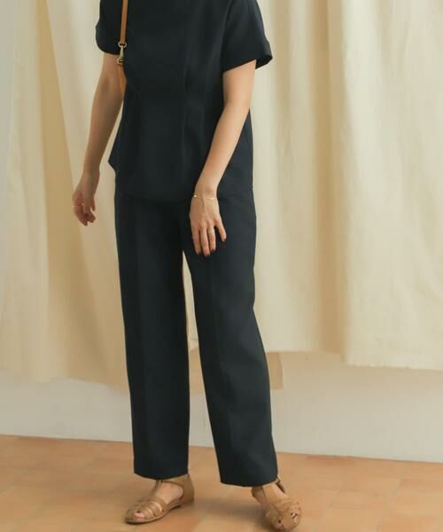 URBAN RESEARCH DOORS / アーバンリサーチ ドアーズ その他パンツ | 『セットアップ対応』麻調合繊ストレートトラウザー | 詳細29