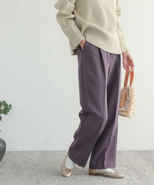 URBAN RESEARCH DOORS / アーバンリサーチ ドアーズ その他パンツ | ダブルクロストラウザー | 詳細1