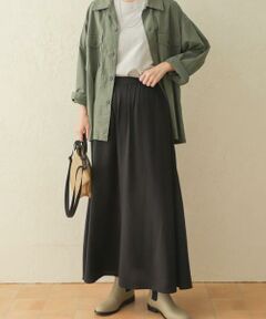 URBAN RESEARCH DOORS / アーバンリサーチ ドアーズ スカート | フレアロングスカート