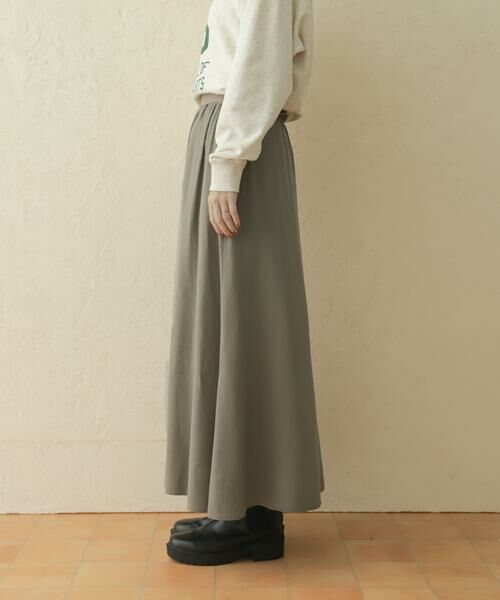 URBAN RESEARCH DOORS / アーバンリサーチ ドアーズ スカート | フレアロングスカート | 詳細12