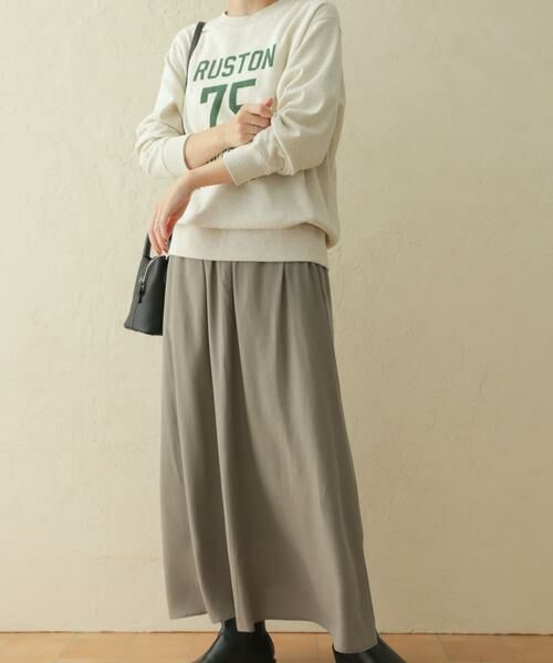 URBAN RESEARCH DOORS / アーバンリサーチ ドアーズ スカート | フレアロングスカート | 詳細4