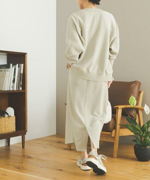 URBAN RESEARCH DOORS / アーバンリサーチ ドアーズ スカート | 『セットアップ対応』ブークレカットストレートスカート | 詳細30