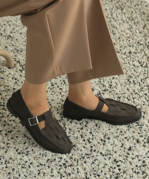 URBAN RESEARCH DOORS / アーバンリサーチ ドアーズ シューズ | メッシュTストラップシューズ | 詳細2