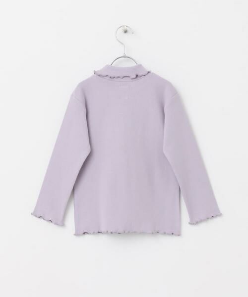 URBAN RESEARCH DOORS / アーバンリサーチ ドアーズ トップス | メローフリルリブタートルネックTシャツ(KIDS) | 詳細12