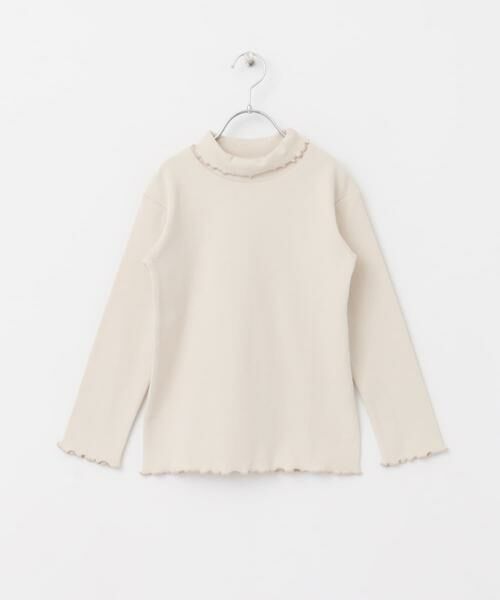 URBAN RESEARCH DOORS / アーバンリサーチ ドアーズ トップス | メローフリルリブタートルネックTシャツ(KIDS) | 詳細22