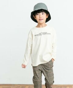 URBAN RESEARCH DOORS / アーバンリサーチ ドアーズ トップス | コットンクルーネックロンTシャツ(KIDS)