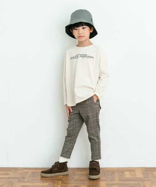 URBAN RESEARCH DOORS / アーバンリサーチ ドアーズ トップス | コットンクルーネックロンTシャツ(KIDS) | 詳細1