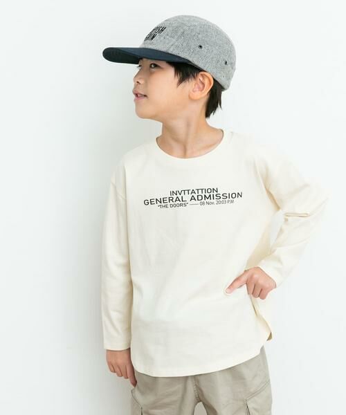 URBAN RESEARCH DOORS / アーバンリサーチ ドアーズ トップス | コットンクルーネックロンTシャツ(KIDS) | 詳細3