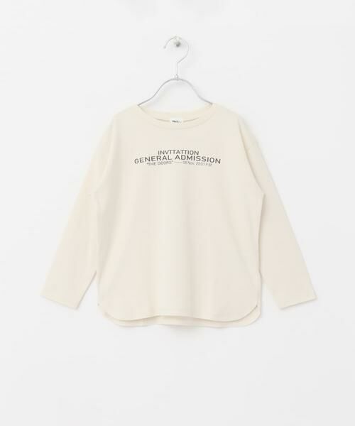 URBAN RESEARCH DOORS / アーバンリサーチ ドアーズ トップス | コットンクルーネックロンTシャツ(KIDS) | 詳細9