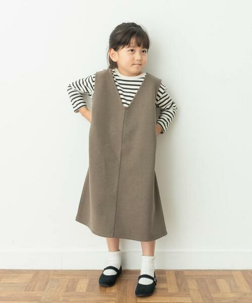 URBAN RESEARCH DOORS / アーバンリサーチ ドアーズ トップス | コットンクルーネックロンTシャツ(KIDS) | 詳細16