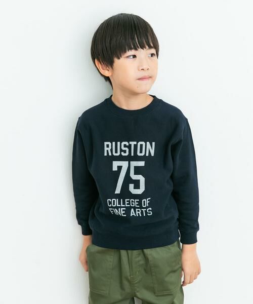 URBAN RESEARCH DOORS / アーバンリサーチ ドアーズ トップス | 『親子リンク』ミニ裏毛ナンバリングスウェット(KIDS) | 詳細1