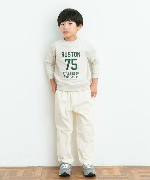 URBAN RESEARCH DOORS / アーバンリサーチ ドアーズ トップス | 『親子リンク』ミニ裏毛ナンバリングスウェット(KIDS) | 詳細18