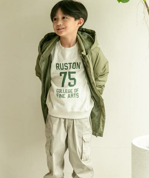 URBAN RESEARCH DOORS / アーバンリサーチ ドアーズ トップス | 『親子リンク』ミニ裏毛ナンバリングスウェット(KIDS) | 詳細19