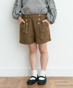 URBAN RESEARCH DOORS / アーバンリサーチ ドアーズ その他パンツ | ストレッチタックキュロット(KIDS)