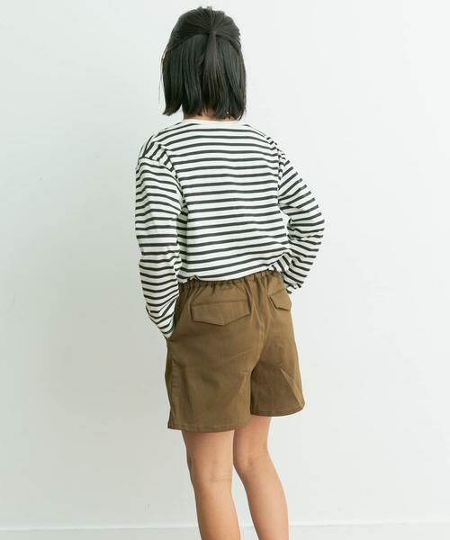 URBAN RESEARCH DOORS / アーバンリサーチ ドアーズ その他パンツ | ストレッチタックキュロット(KIDS) | 詳細5