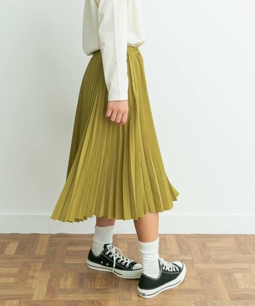 URBAN RESEARCH DOORS / アーバンリサーチ ドアーズ パンツ | ランダムプリーツスカート(KIDS) | 詳細1