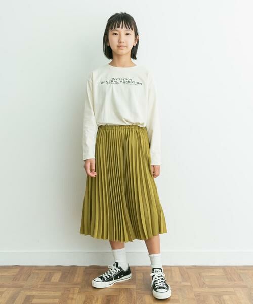 URBAN RESEARCH DOORS / アーバンリサーチ ドアーズ パンツ | ランダムプリーツスカート(KIDS) | 詳細2