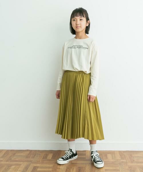 URBAN RESEARCH DOORS / アーバンリサーチ ドアーズ パンツ | ランダムプリーツスカート(KIDS) | 詳細3